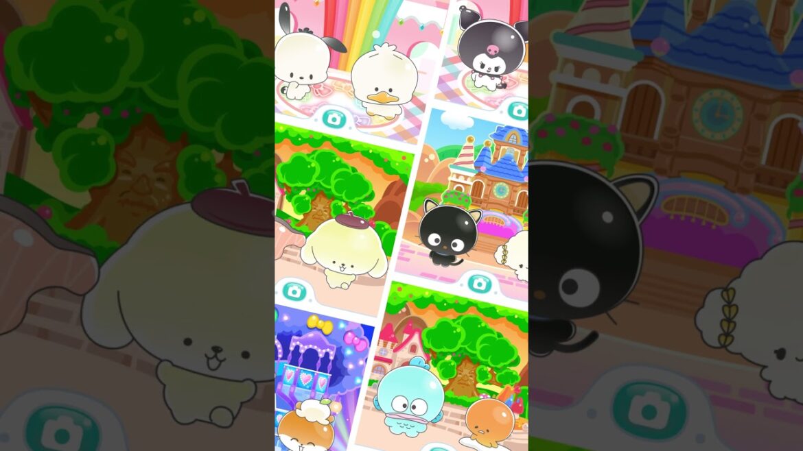 サンリオキャラクターズが…ぷにるんずに！？育てられるキャラクターは23種類！🎀#かわいい #サンリオキャラクターズ #ぷにるんず