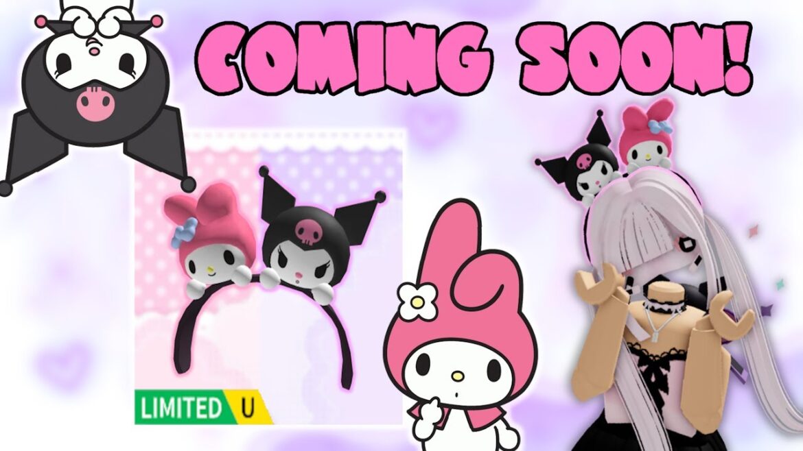 My Melody & Kuromi Headband | Roblox My Hello Kitty Cafe Free Limited UGC | Riivv3r