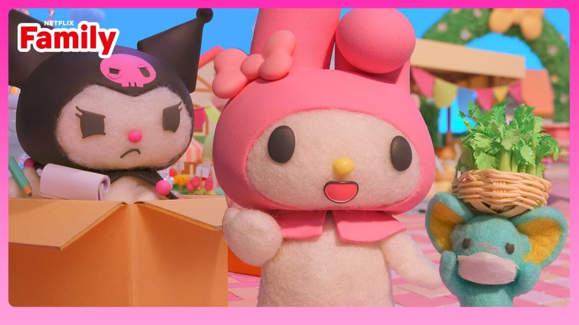 マイメロディのスムージーパーティ🍓『My Melody & Kuromi』- Netflix