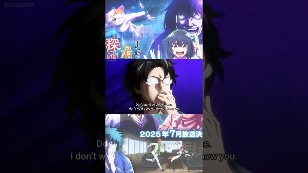 Mattaku Saikin no Tantei to Kitara Anime funny moments EP - 04 [ENGLISH Subbed] #anime #manga #アニメ
