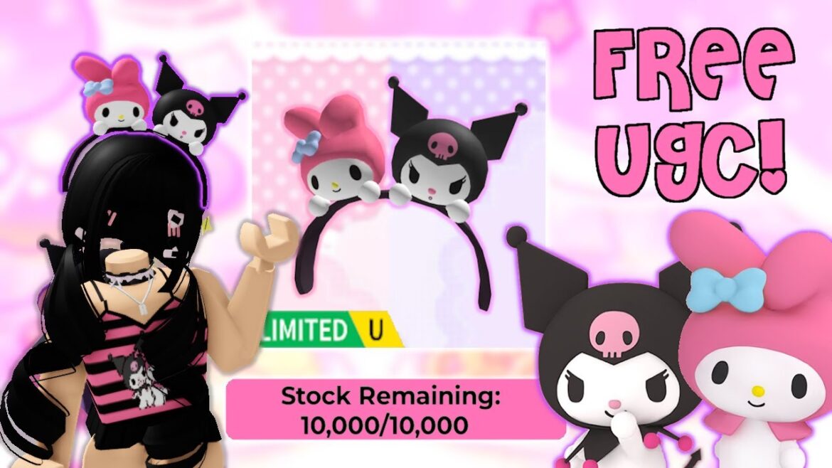 How to Get My Melody & Kuromi Headband | Roblox My Hello Kitty Cafe Limited UGC | Riivv3r