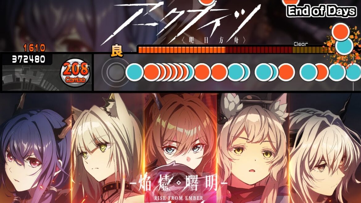TVアニメ【アークナイツ 焔燼曙明/RISE FROM EMBER OP】End of Days【創作譜面】