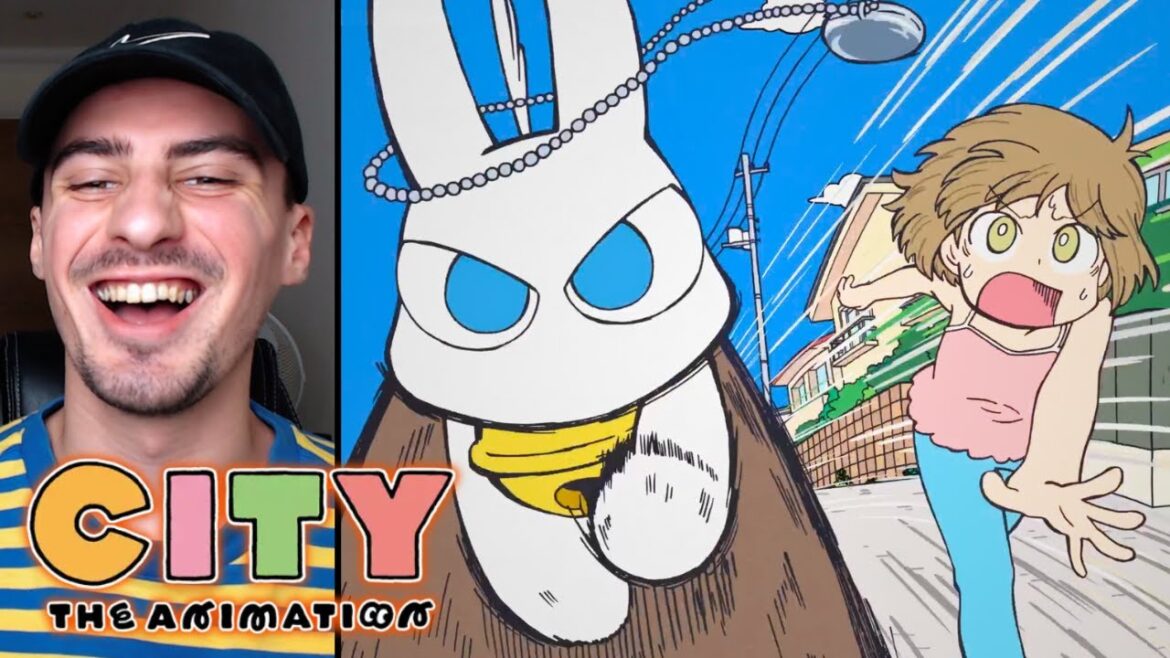 City The Animation Episode 4 Reaction - CITY THE ANIMATION 4話 海外の反応