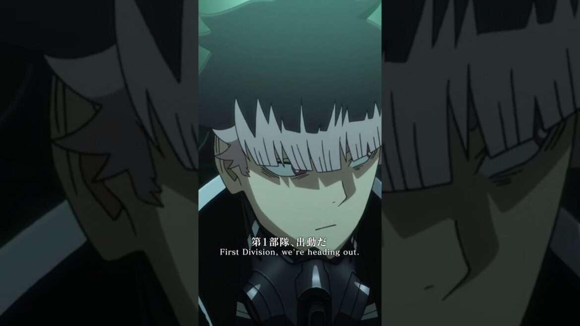 「第１部隊、出動だ」／『怪獣８号』第14話（第2期2話）「次世代の試練」より #shorts