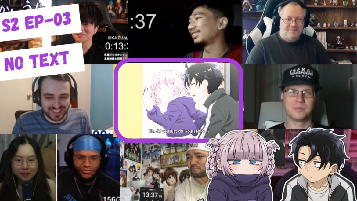 Call of the Night Season 2 Episode 3 Reaction Mashup - よふかしのうた2期 3話 リアクション | Yofukashi no Uta S2 EP3