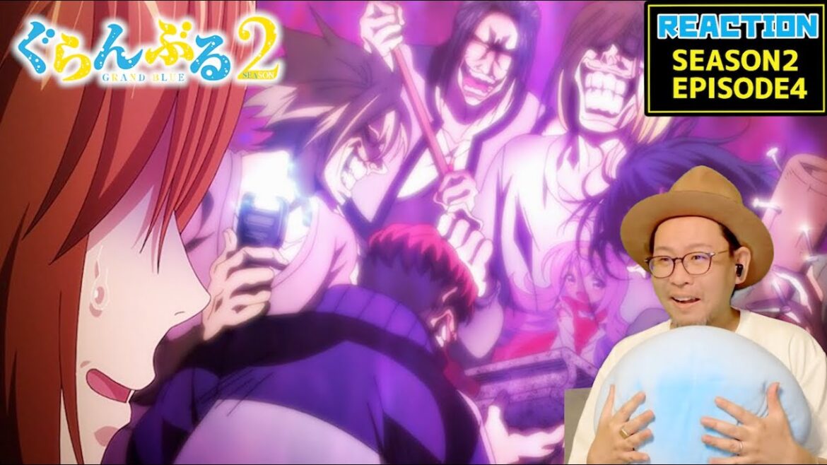 ぐらんぶる 2期 4話  GRAND BLUE SEAON2 EPISODE4 REACTION
