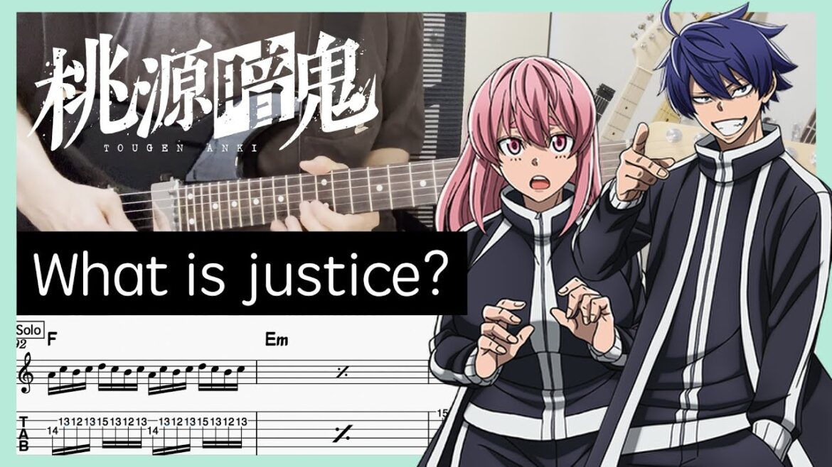 【桃源暗鬼 ED】What is justice? – BAND-MAID (Guitar cover with TABs) 【桃源暗鬼 ED】What is justice? - BAND-MAID (Guitar cover with TABs)