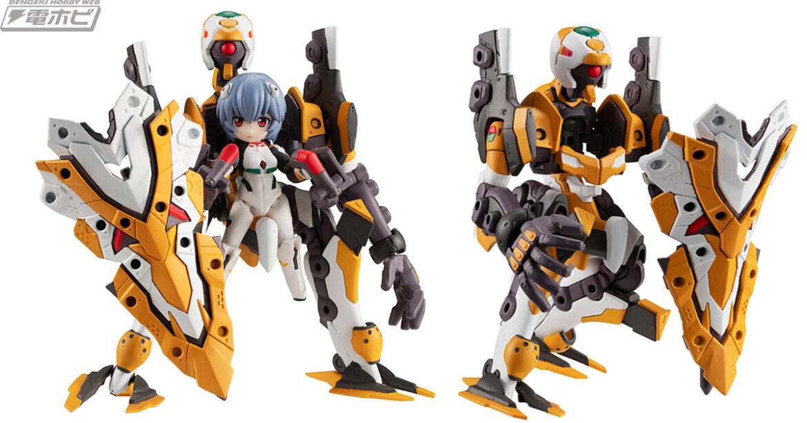 『ヱヴァンゲリヲン新劇場版』×『デスクトップアーミー』綾波レイ＆エヴァンゲリオン零号機（改）が再販！ヤシマ作戦で描かれた大型シールドも付属！ - 電撃ホビーウェブ