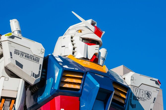 東京・お台場のフルサイズ機動戦士ガンダム