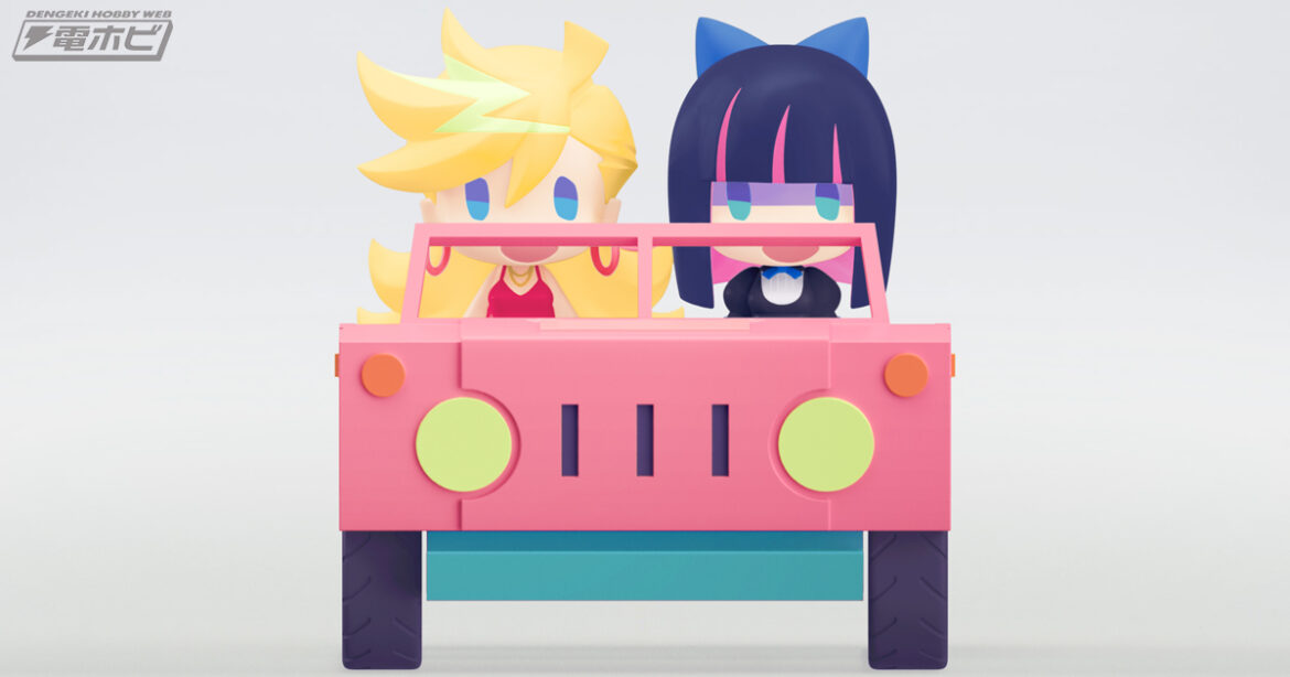 TVアニメ『New PANTY & STOCKING with GARTERBELT』より、パンティとストッキングが「HELLO! GOOD SMILE」からデフォルメフィギュア化! TVアニメ『New PANTY & STOCKING with GARTERBELT』より、パンティとストッキングが「HELLO! GOOD SMILE」からデフォルメフィギュア化!