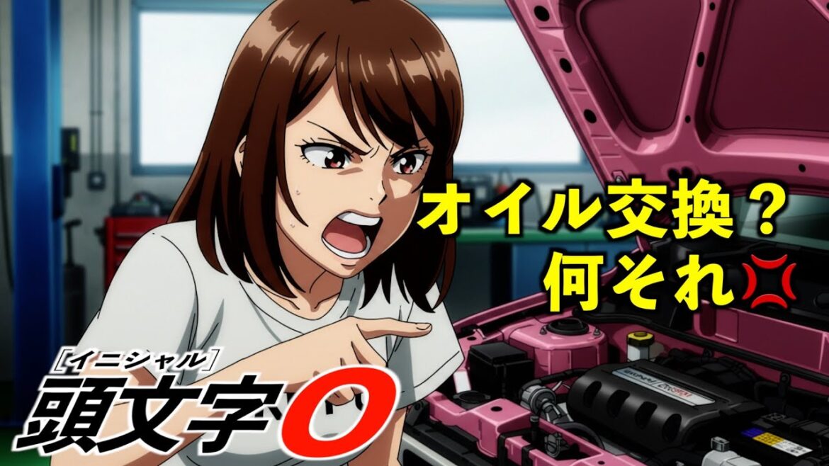 AI架空アニメ「頭文字Ｏ（オイル交換て何）」OP主題歌~エンジンにオイルとか入ってねぇよ~