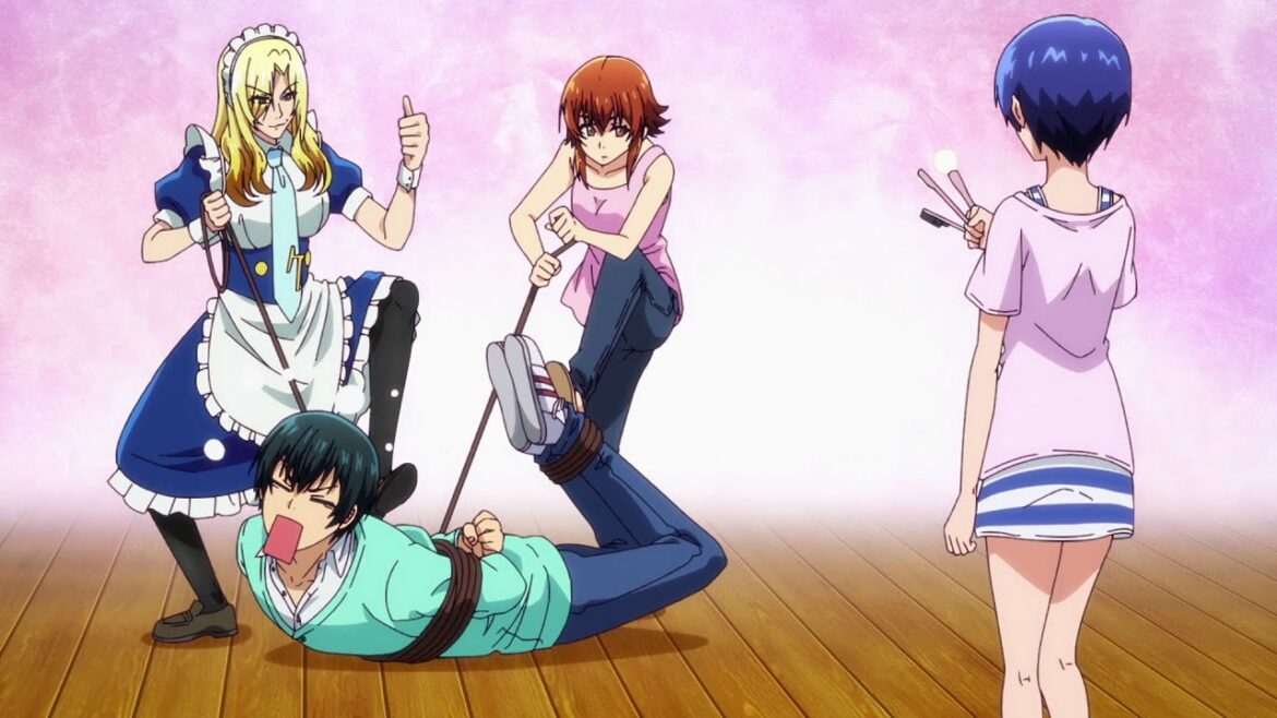 Chisa and Kohei Forced Iori To Cross Dress as a Maid - Grand Blue Season 2 Episode 5