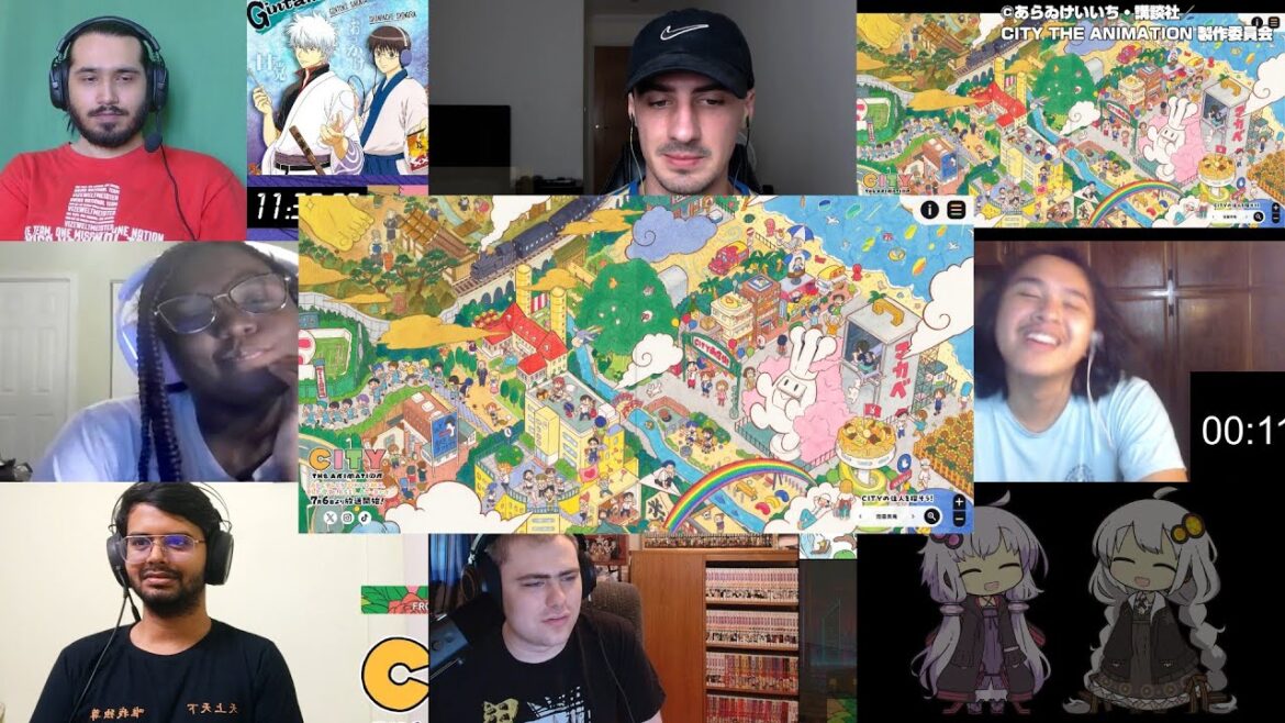 【海外の反応】CITY THE ANIMATION Episode 4 Reaction Mashup