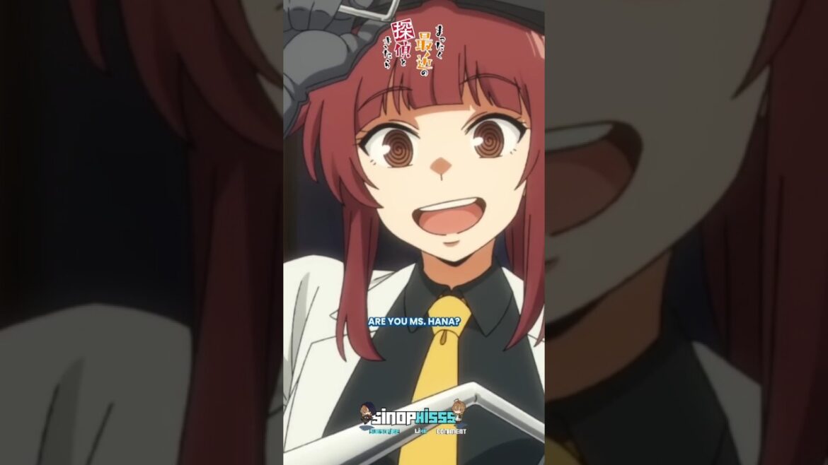 she can't handle her alone #anime #まったく最近の探偵ときたら