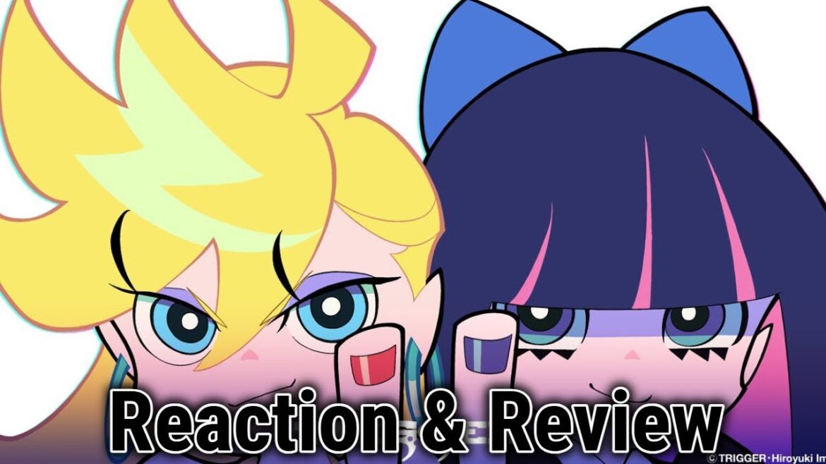 New Panty & Stocking with Garterbelt Episodes 1 & 2 Reaction & Review #queendija #pantyandstocking