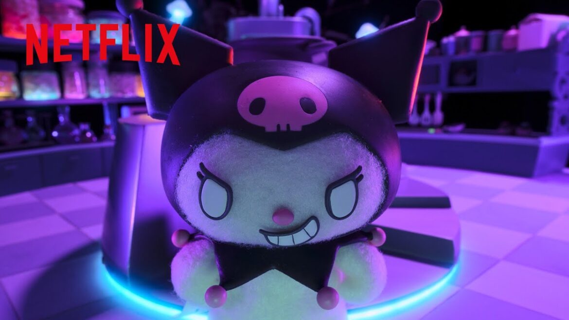 元気いっぱい駆けまわるクロミ💜 | My Melody & Kuromi | Netflix Japan
