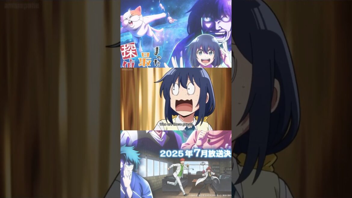 Thieves are hiding in Detective house  - Mattaku Saikin no Tantei to Kitara Anime Funny Moment