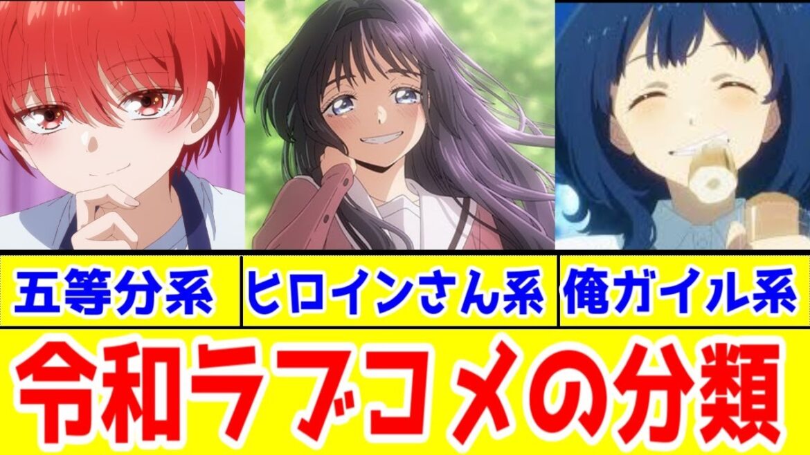 【試論】令和ラブコメの海外ヒット論【五等分の花嫁系・高木さん系・俺ガイル系】 【試論】令和ラブコメの海外ヒット論【五等分の花嫁系・高木さん系・俺ガイル系】
