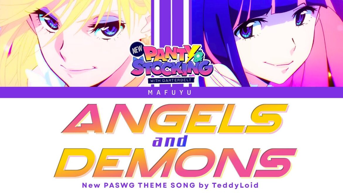 New PANTY & STOCKING Theme Song FULL『ANGELS and DEMONS』by TeddyLoid | Lyrics (Kan/Rom/Eng)