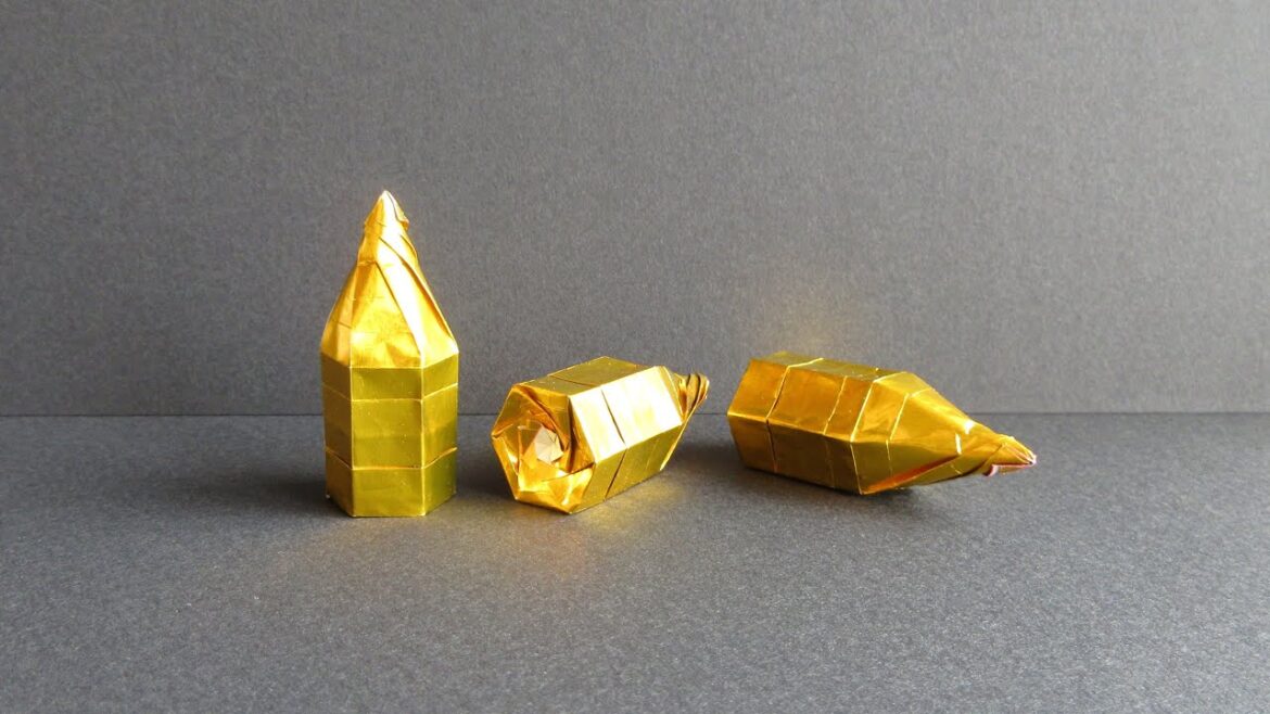 【折り紙】弾丸【origami】Bullet