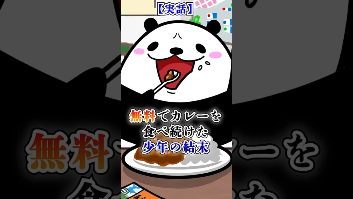 【実話】無料でカレーを食べ続けた少年の結末【アニメ】#テイペン #plottアニメ