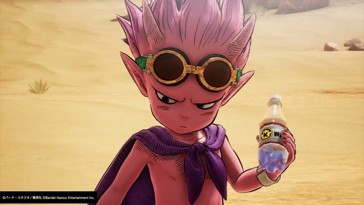 SAND LAND体験版　人間の子供に水を分ける王子