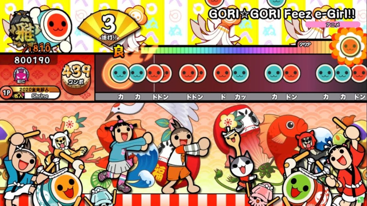 GORI☆GORI Feez e-Girl!!【創作譜面】OpenTaiko/まったく最近の探偵ときたら ED GORI☆GORI Feez e-Girl!!【創作譜面】OpenTaiko/まったく最近の探偵ときたら ED