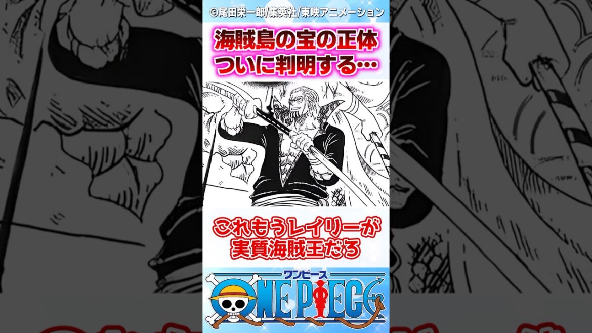 【ワンピース】最新1157話でまさかの海賊島の宝の正体が判明してしまう... #反応集