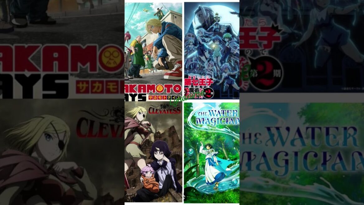 Must-Watch New Anime Recommendations 2025 | Sakamoto Days, 7th Prince, Clevatess & More!