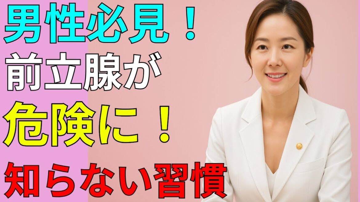 60代以降の男性必見！ 医師が明かす「これ」さえ定期的に出せば健康長寿に｜老後健康｜知恵｜体験談｜長寿秘訣