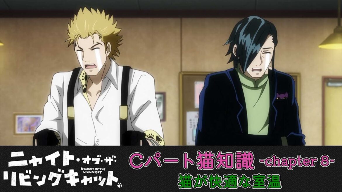 TVアニメ『ニャイト・オブ・ザ・リビングキャット』猫知識Cパート-Chapter８-