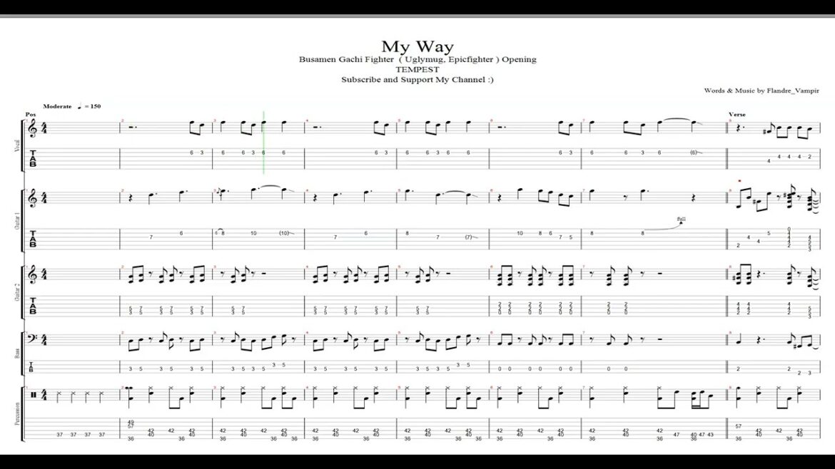 Busamen Gachi Fighter ブサメンガチファイター Opening - My Way