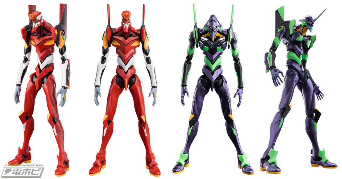 『ヱヴァンゲリヲン新劇場版』初号機と2号機が接着材不要・塗装不要のプラモデルキットで登場！豊富な武装と幅広い可動域で劇中シーンを再現!! - 電撃ホビーウェブ