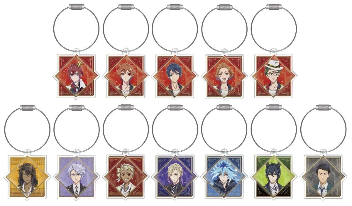 ラメアクリルキーホルダー