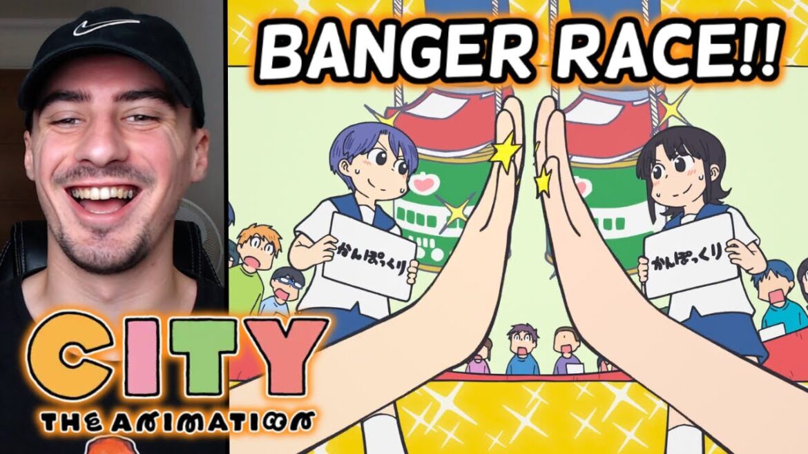 City The Animation Episode 9 Reaction - CITY THE ANIMATION 9話 海外の反応
