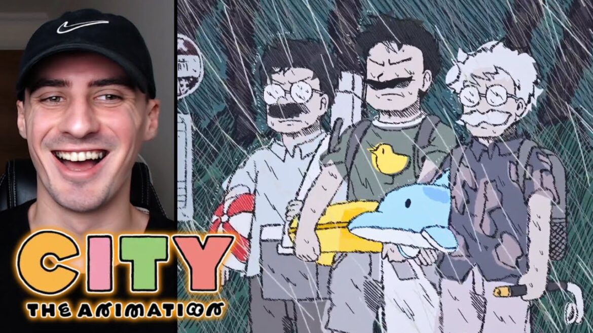 City The Animation Episode 10 Reaction - CITY THE ANIMATION 10話 海外の反応