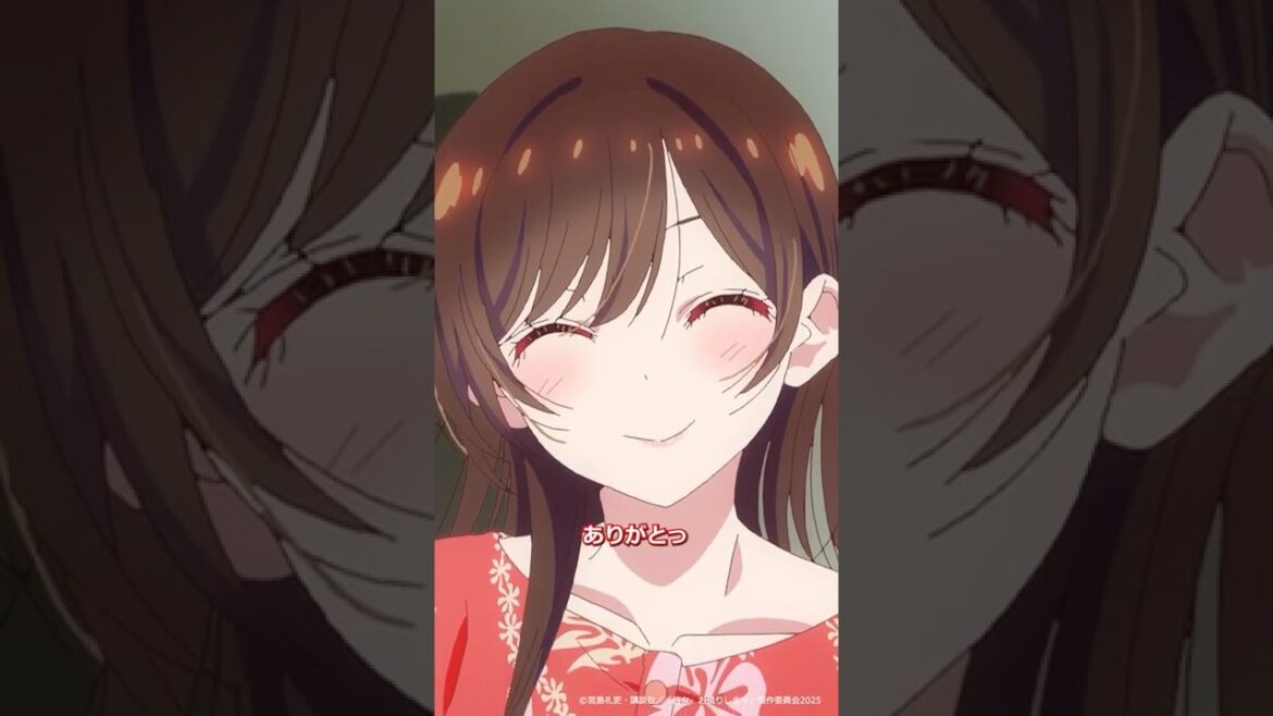 「誘ってくれてありがとっ」満足度46「薬指と彼女-ユビカノ-」より切り抜き！#彼女お借りします #かのかり #kanokari #アニメ