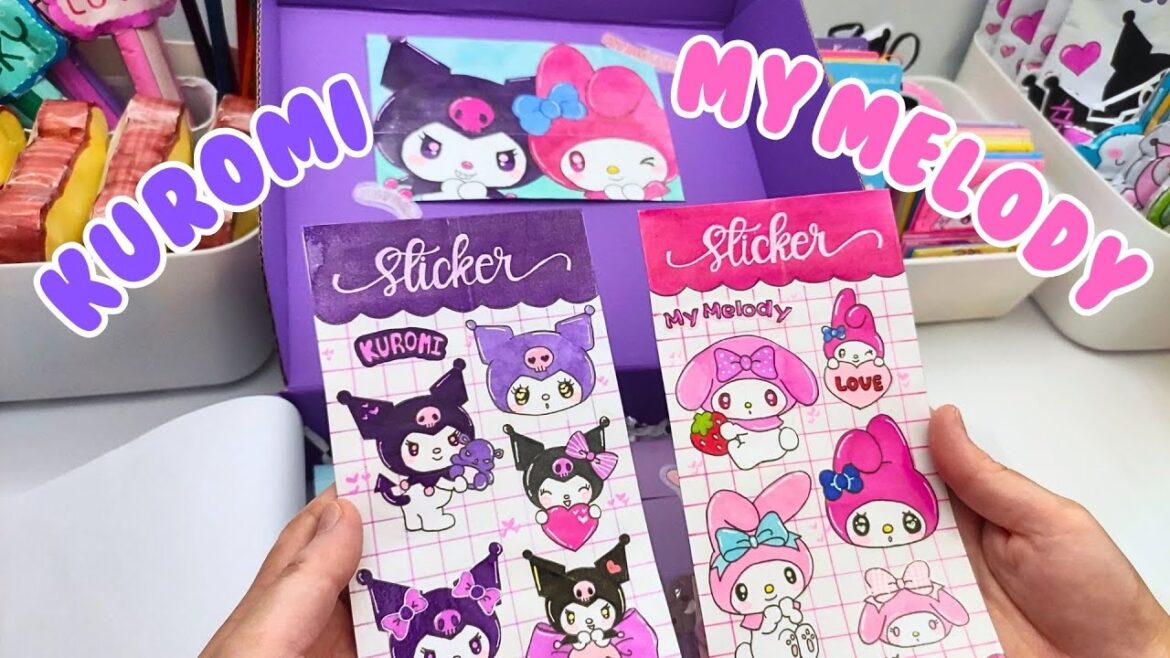 PACKING KUROMI AND MY MELODY FAKE ORDER 9