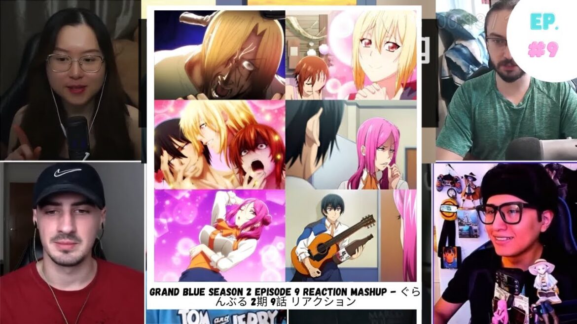 Grand Blue Season 2 Episode 9 Reaction Mashup - ぐらんぶる 2期 9話 リアクション