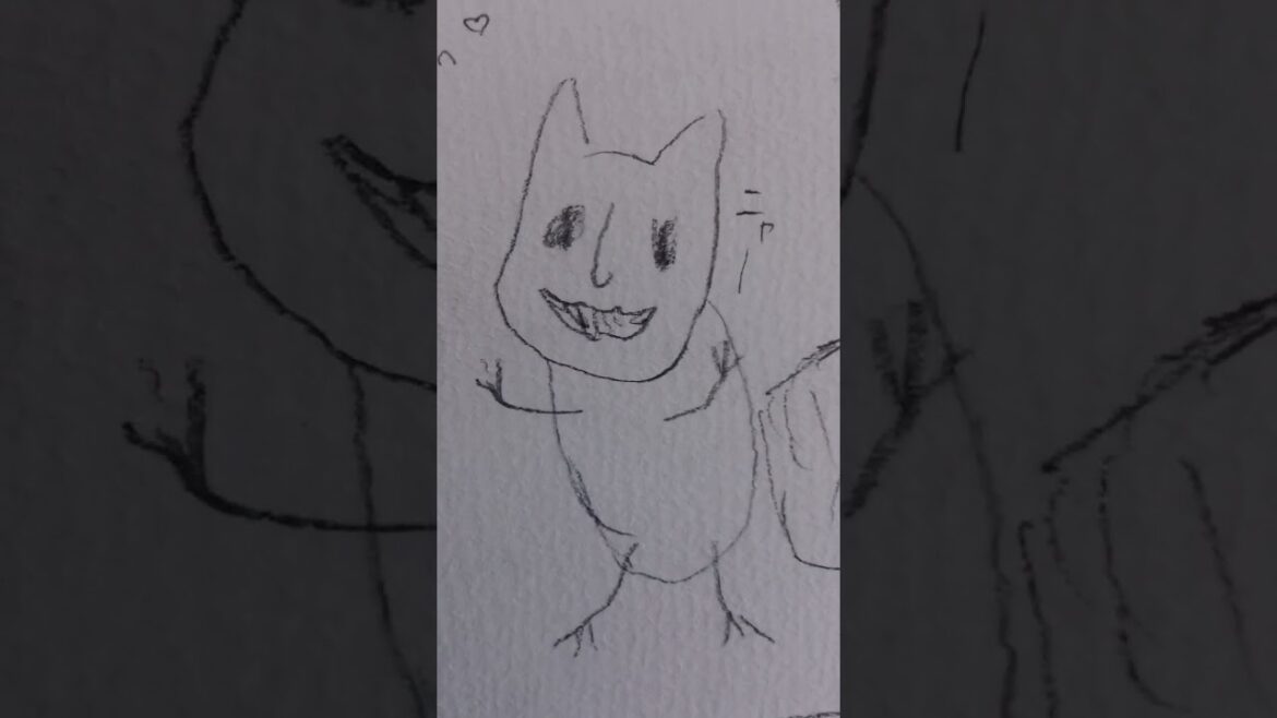 好きな絵はあったかい？ #イラスト ￼#oc #落書き #shorts #short #出禁のモグラ#鬼灯の冷徹