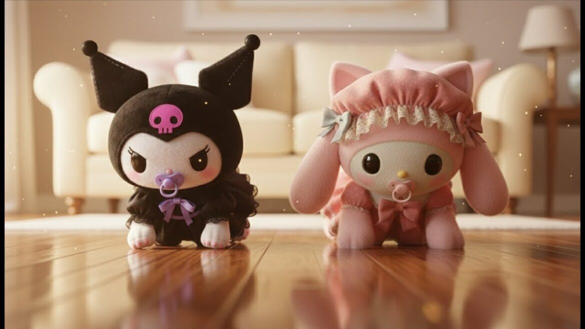 The CUTEST Baby My Melody and Baby Kuromi Ever :😍 | Kuromi クロミ My Melody マイメロ Animations