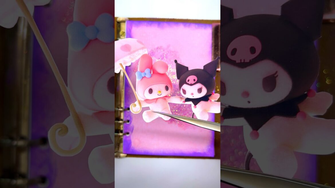 Scrapbooking 다꾸 | My Melody & Kuromi | Netflix 마이멜로디 & 쿠로미 | Journaling