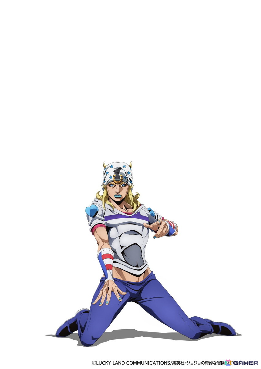 アニメ「スティール・ボール・ラン ジョジョの奇妙な冒険」ティザーPVが公開!ジョニィ・ジョースター(CV. 坂田将吾)、ジャイロ・ツェペリ(CV. 阿座上洋平)らメインキャストも発表の画像