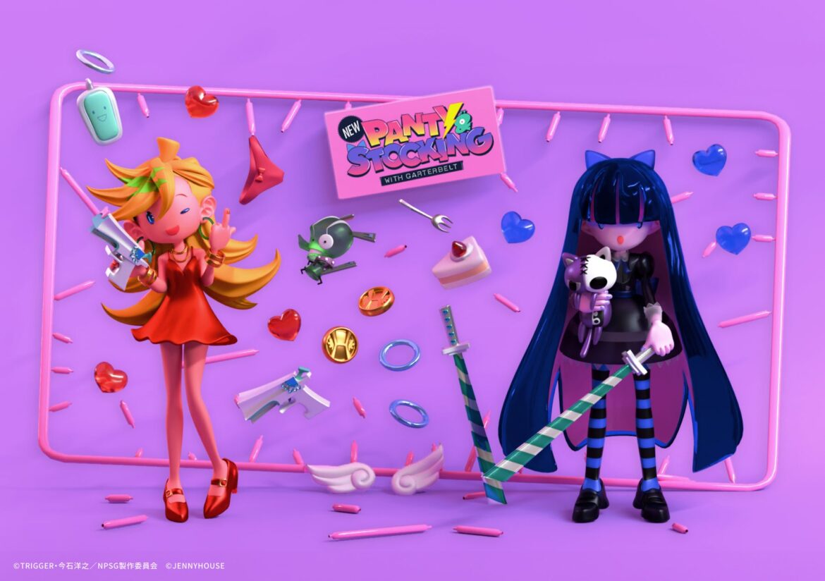 TVアニメ「New PANTY & STOCKING with GARTERBELT」の新作グッズがJenny kaori氏による『JEWELYC! COLLECTION』シリーズにて販売決定！！