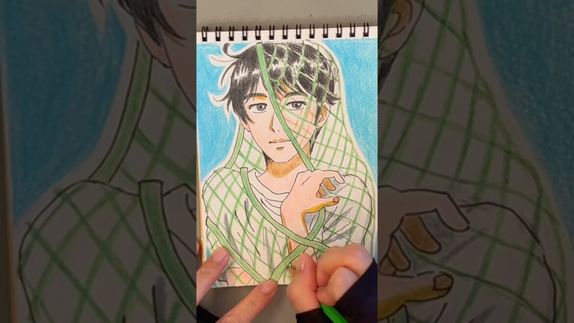 【夢中さ、きみに。】色鉛筆で林美良 描いてみた【Muchuu-sa,Kimi ni】 #イラスト #描き方 #アニメ 【夢中さ、きみに。】色鉛筆で林美良 描いてみた【Muchuu-sa,Kimi ni】 #イラスト #描き方 #アニメ