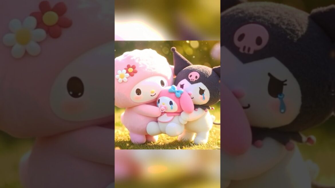 Kuromi: Who can help my Baby Melody! 😭 #マイメロ #クロミ #シナモロール #サンリオ#mymelody #kuromi #cinnamoroll
