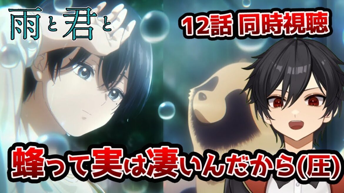 アニメオタクと同時視聴する「雨と君と」12話【クルト/VTuber】 アニメオタクと同時視聴する「雨と君と」12話【クルト/VTuber】