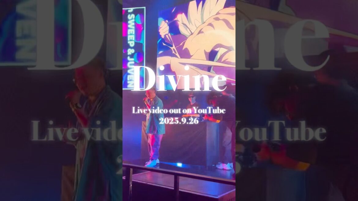 🩵Divine - Live Performance Video Coming soon... #newpsg #anime #remix #music #divine #shortvideo