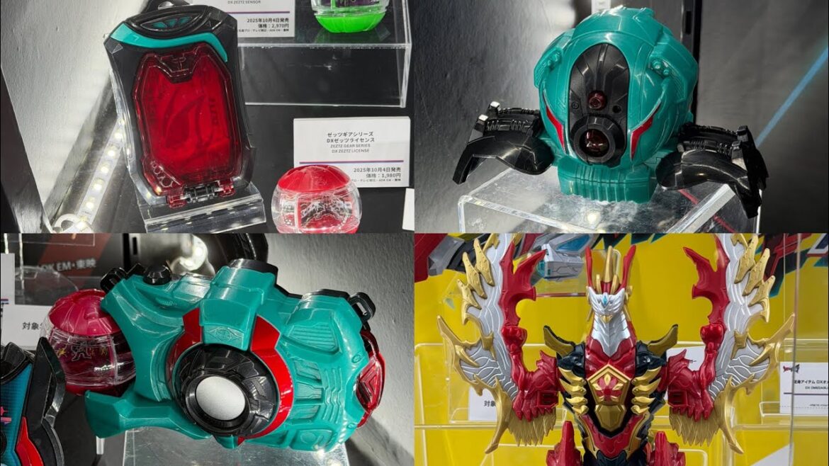 【先行展示】DXゼッツギアシリーズ一気に公開！ウルトラマンオメガ新玩具DXヴァルジェネスも魂ストアストアで展示スタート！じっくり見てきたぞー！