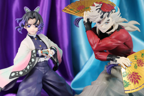 「アニメ『鬼滅の刃』 VIBRATION STARS PLUS」シリーズ「胡蝶しのぶ」&「童磨」フォトレビュー(HOBBY Watch) 「アニメ『鬼滅の刃』 VIBRATION STARS PLUS」シリーズ「胡蝶しのぶ」&「童磨」フォトレビュー(HOBBY Watch)